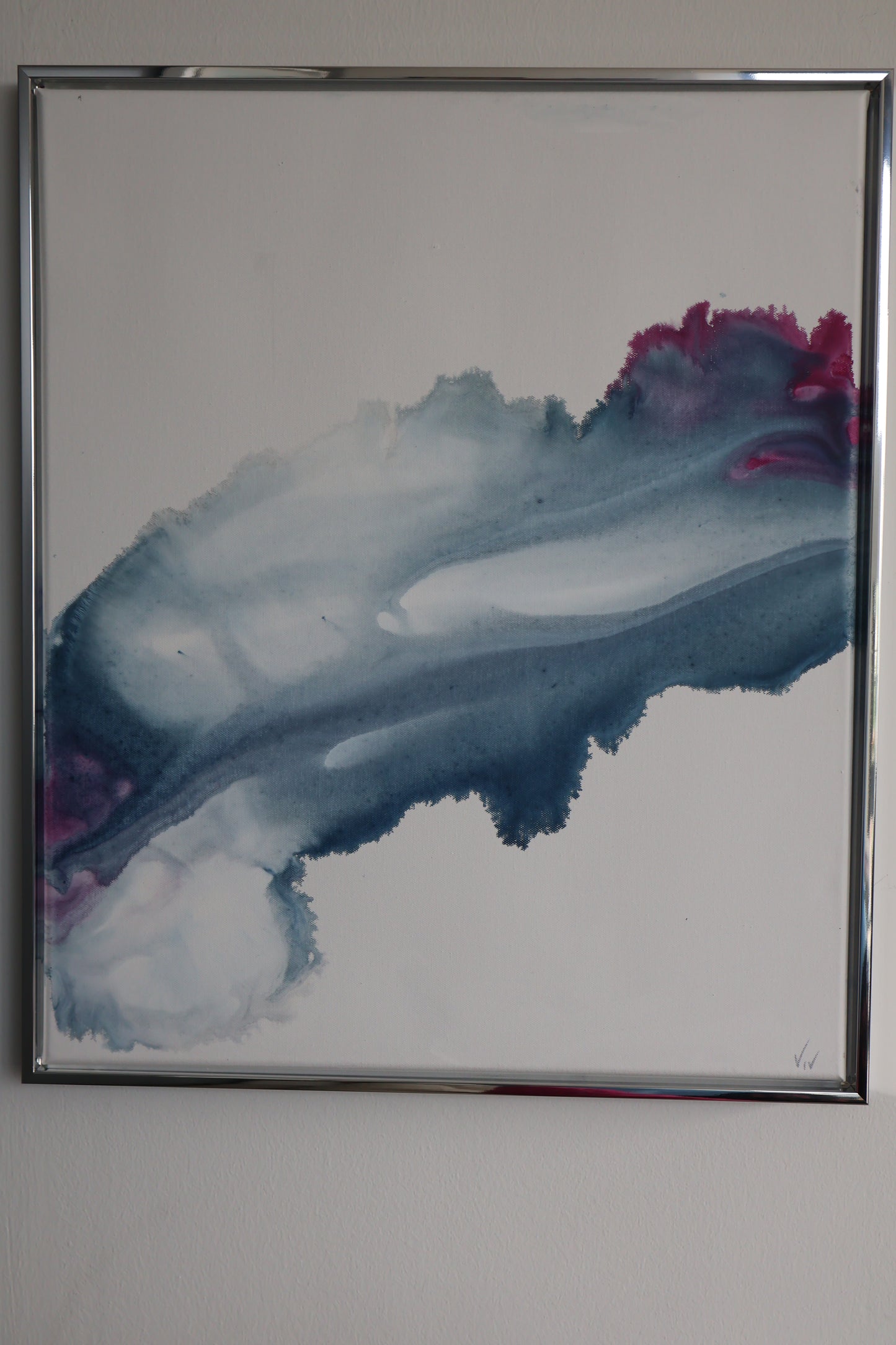 Blue Light with Fuchsia