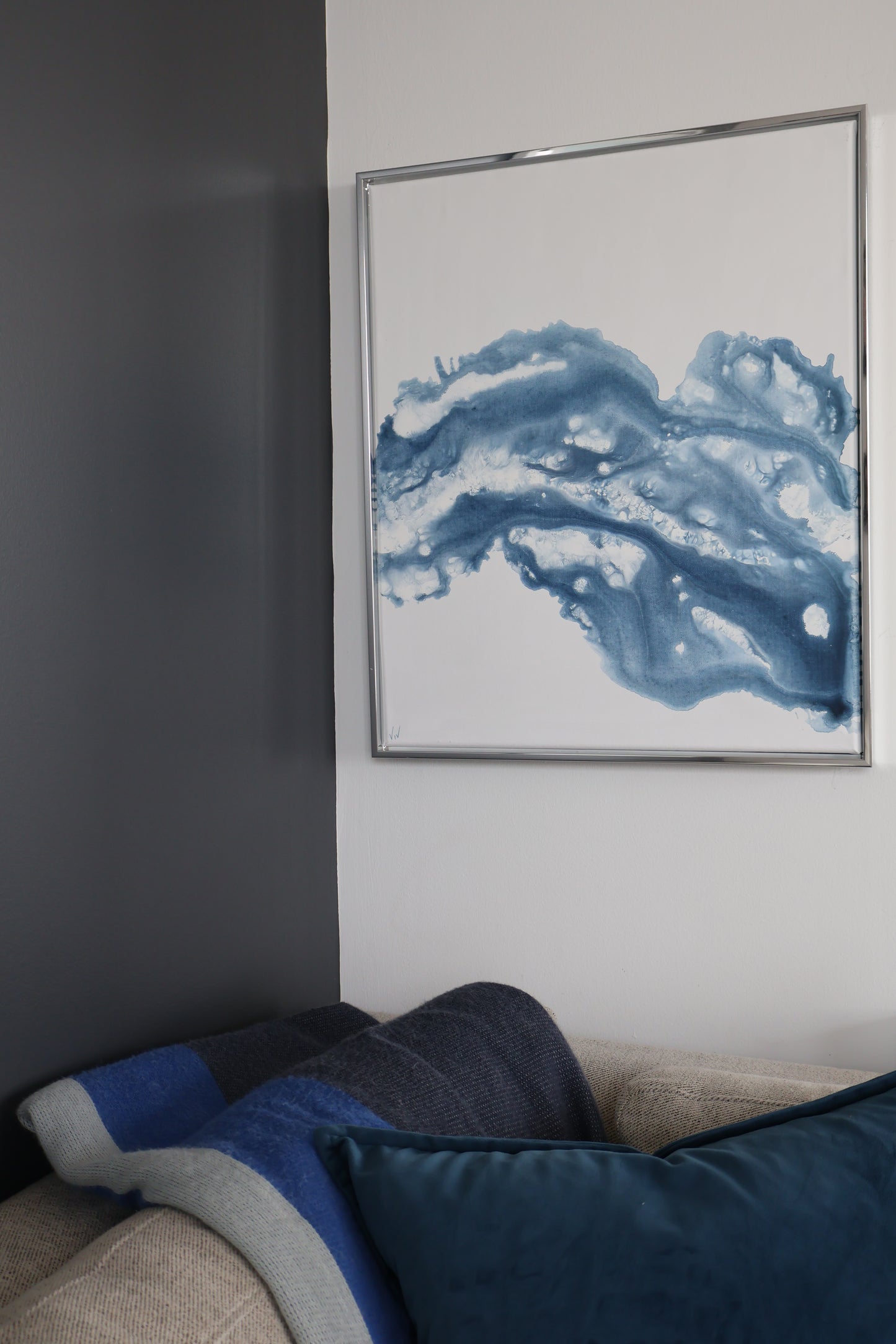Blue Light with White II